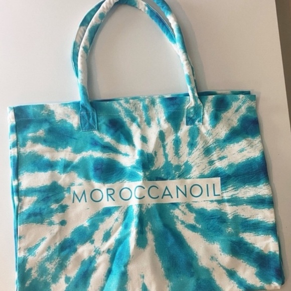 Moroccanoil Beach Bag, turquoise tie-die - Picture 2 of 2